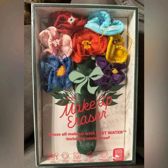 MakeUp Eraser Other - 🚫SOLD🚫 MakeUp Eraser Floral Set: 8 Soft Water-Activated Towels